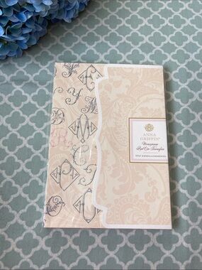 Anna Griffin Monogram Rub On Transfers NEW